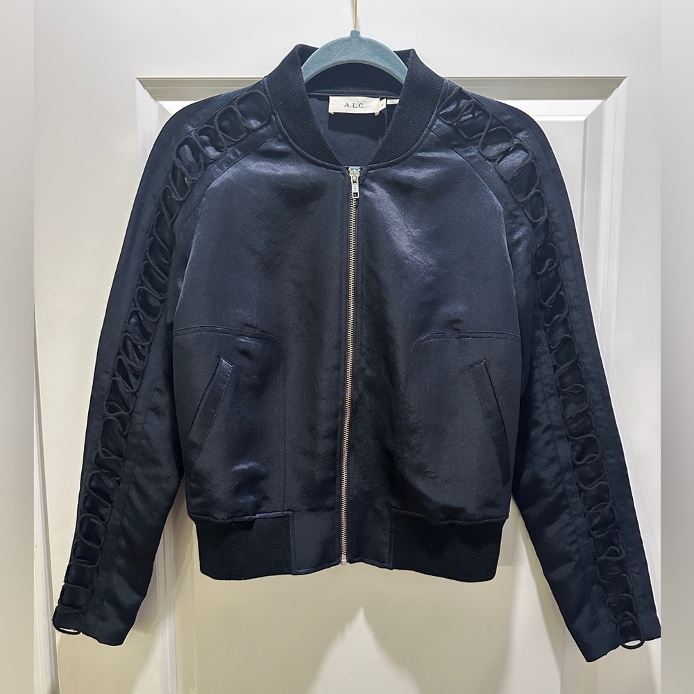 Black A.L.C. Track Jacket